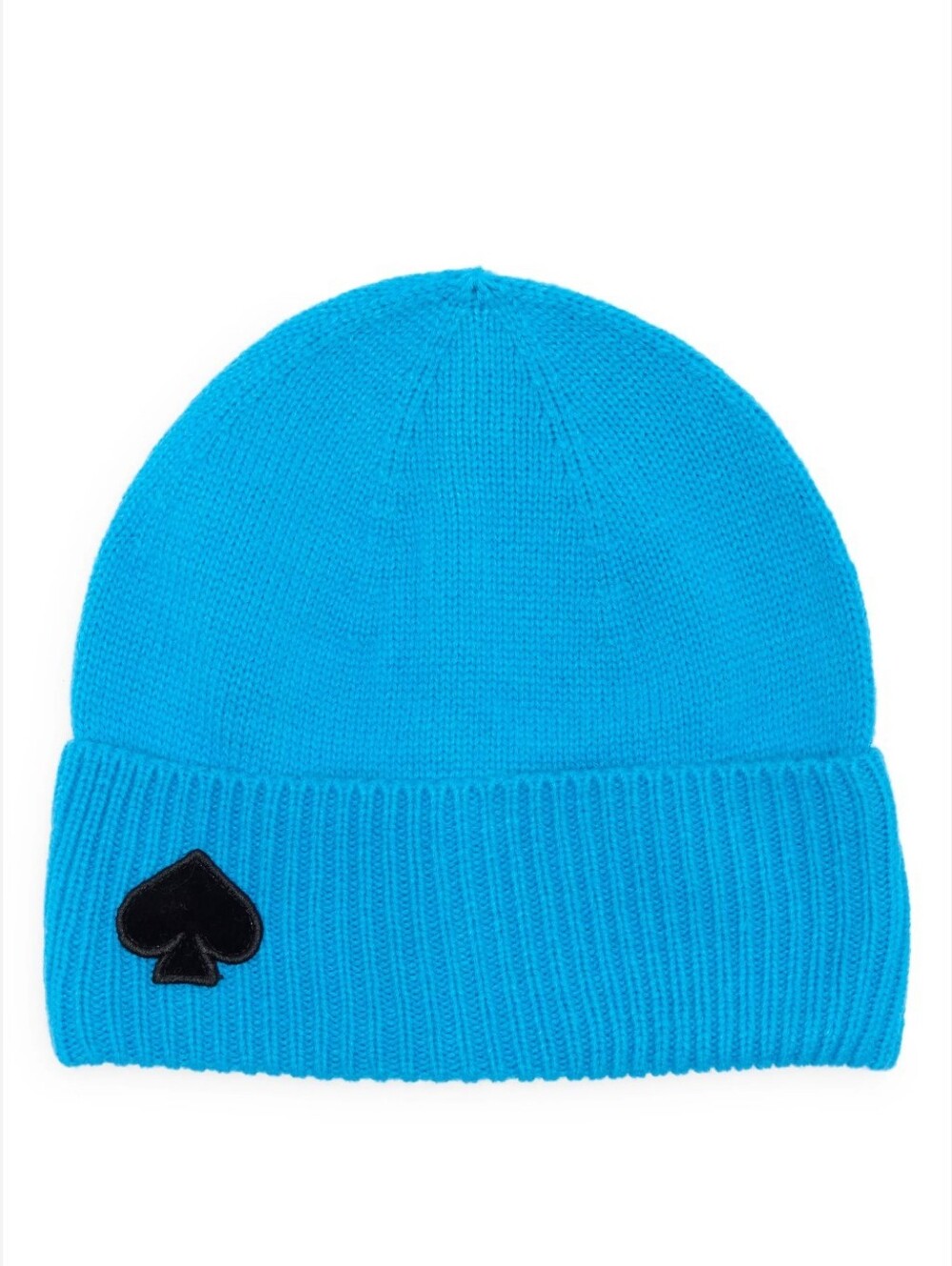 Kate Spade New York flocked spade beanie